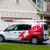 EPS van parked in a house's driveway