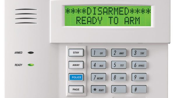 6160 keypad for honeywell security system in disarm mode