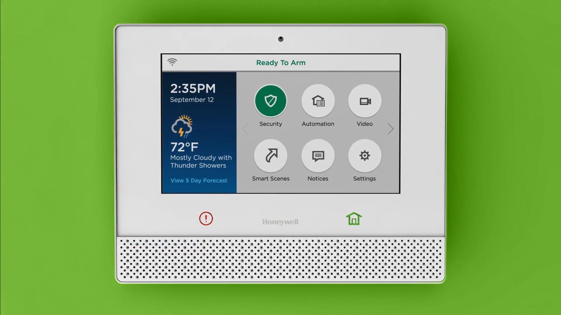 Honeywell lyric panel