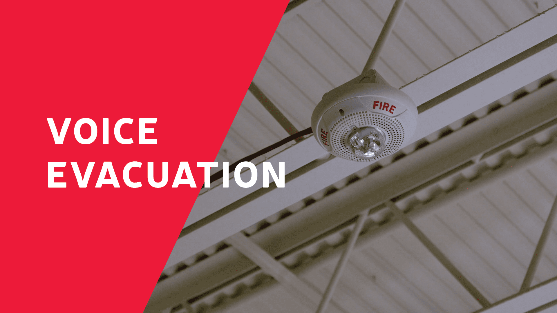 Voice Evacuation Vs “traditional” Fire Alarm Systems The Next